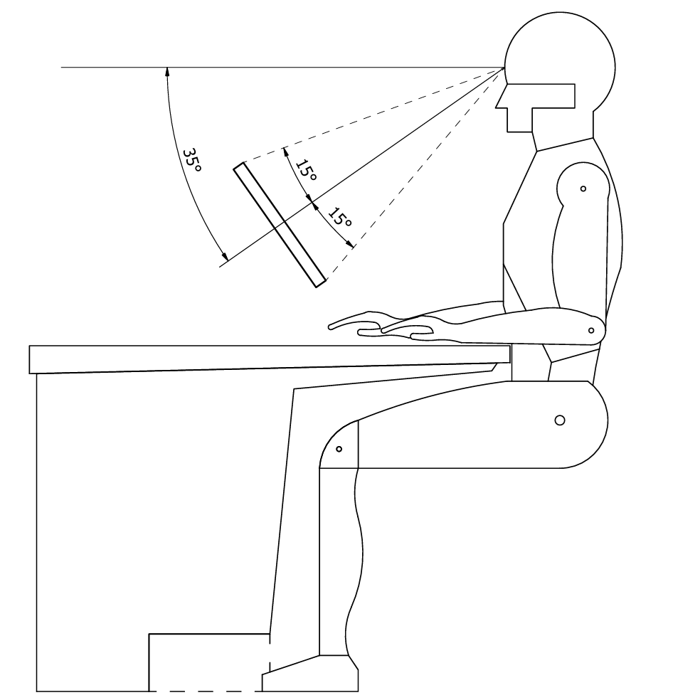 ERGONOMIA DEL VIDEOTERMINALE (VDT) CON SINGOLO MONITOR